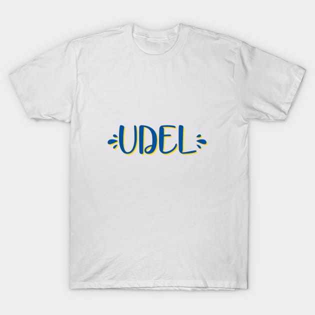 ude splash lettering T-Shirt by Rpadnis